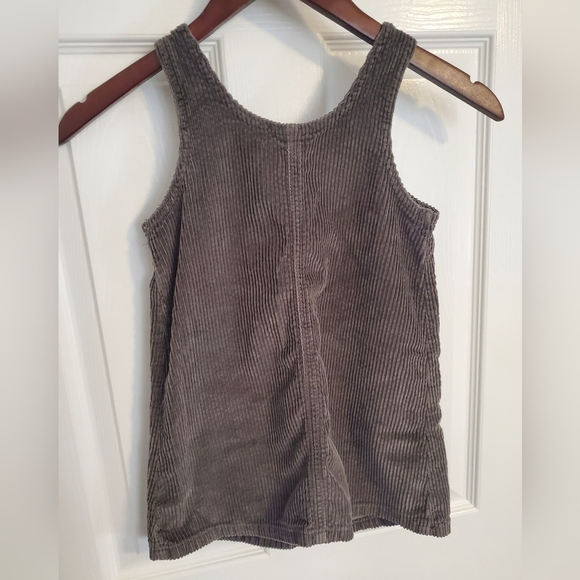 Little Co. Green Corduroy Jumper size 4T - Picture 2 of 4